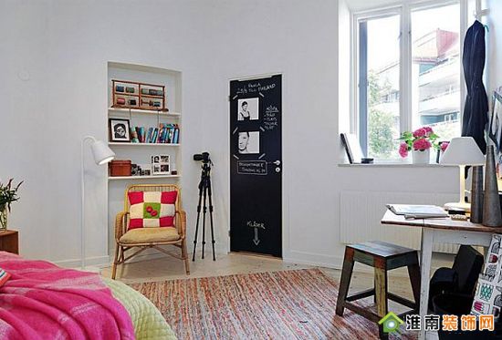 添加传统元素装饰之现代小户型公寓卧室篇